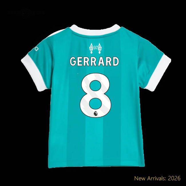 2025-2026 Liverpool Mini High-quality Gerrard Jersey Climacool