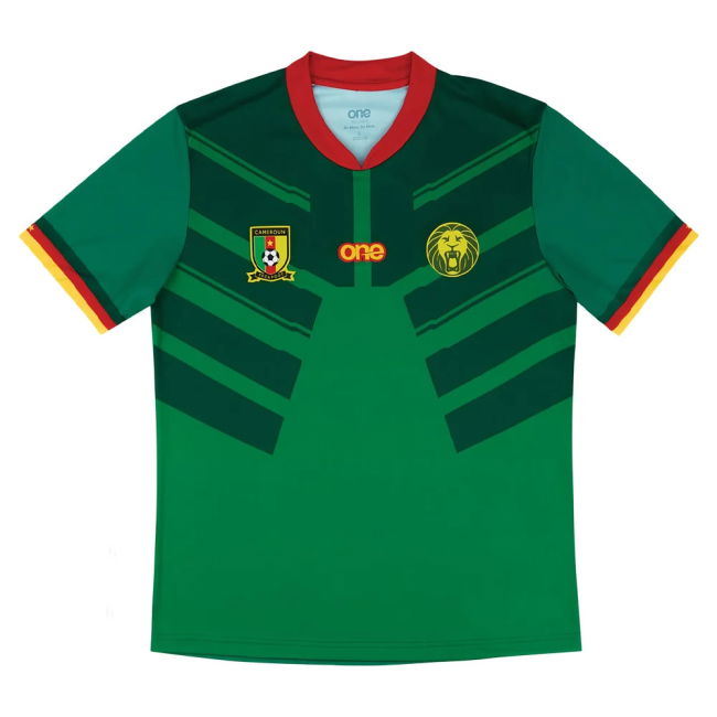 Aero-Dynamic 2022-2023 Cameroon Home Replica Shirt (Aboubakar 10)