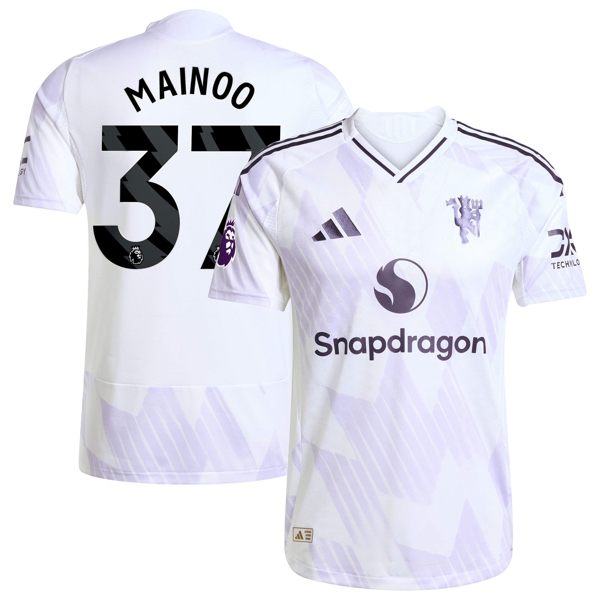 [JED] Kobbie Mainoo Manchester United 2025/26 Away Authentic Player Jersey - White