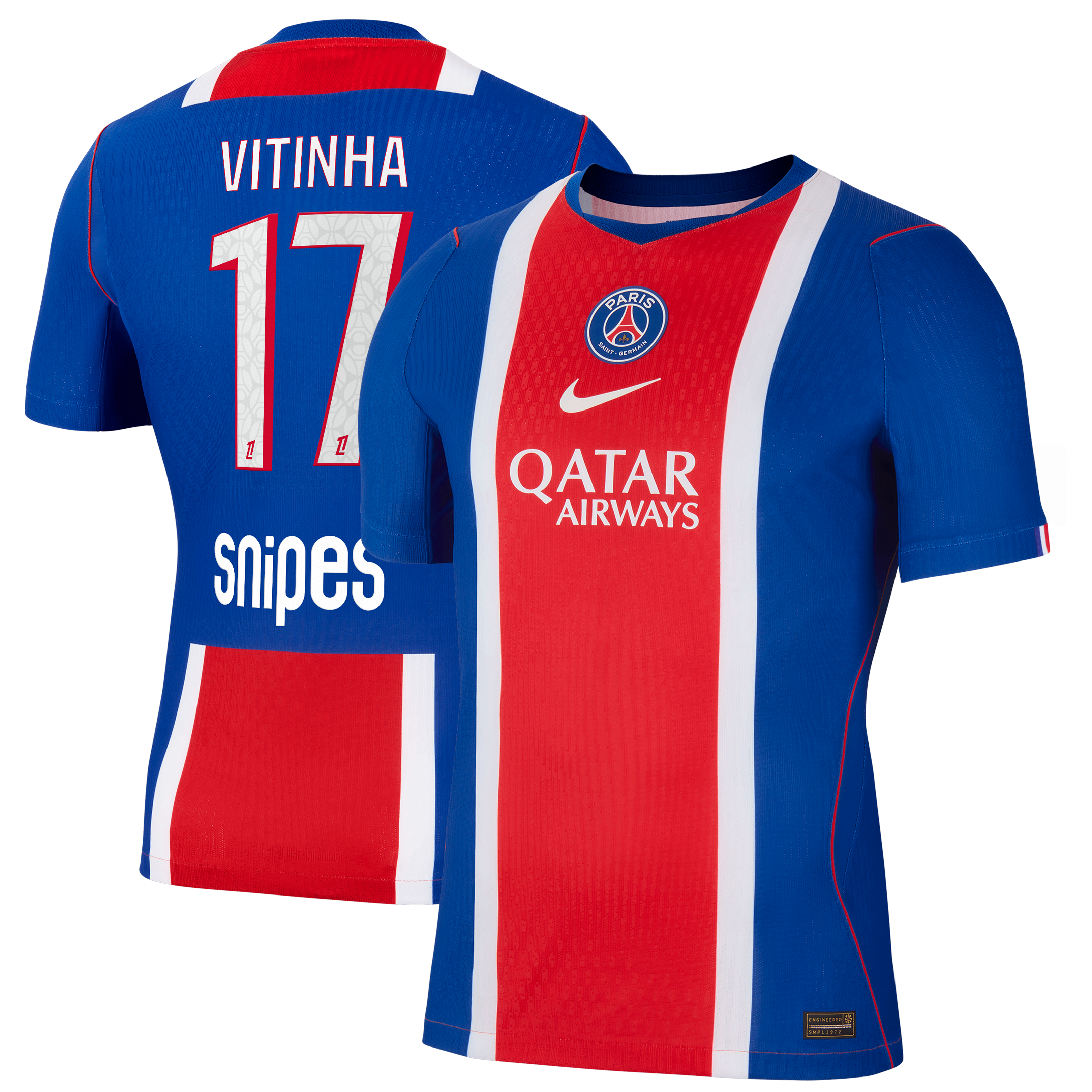 [ESK] Vitinha Paris Saint-Germain 2026/27 Home Match Authentic Jersey - Blue