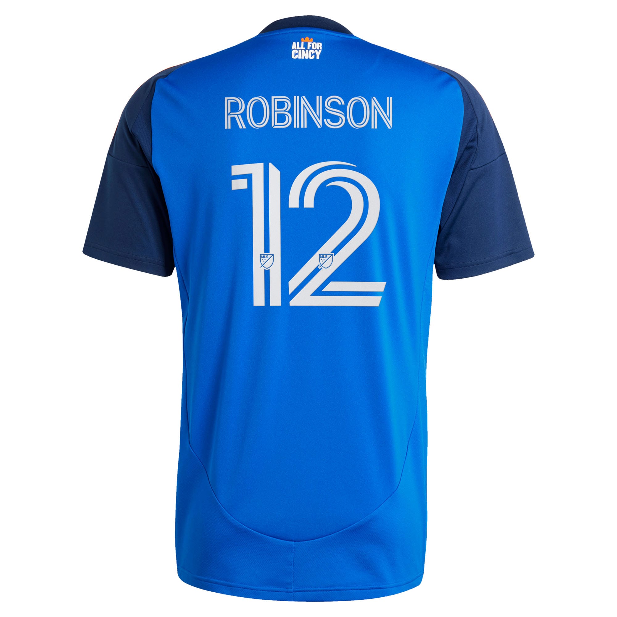 [JED] Miles Robinson FC Cincinnati 2025 Orange and Blue Legacy Kit Replica Player Jersey - Blue