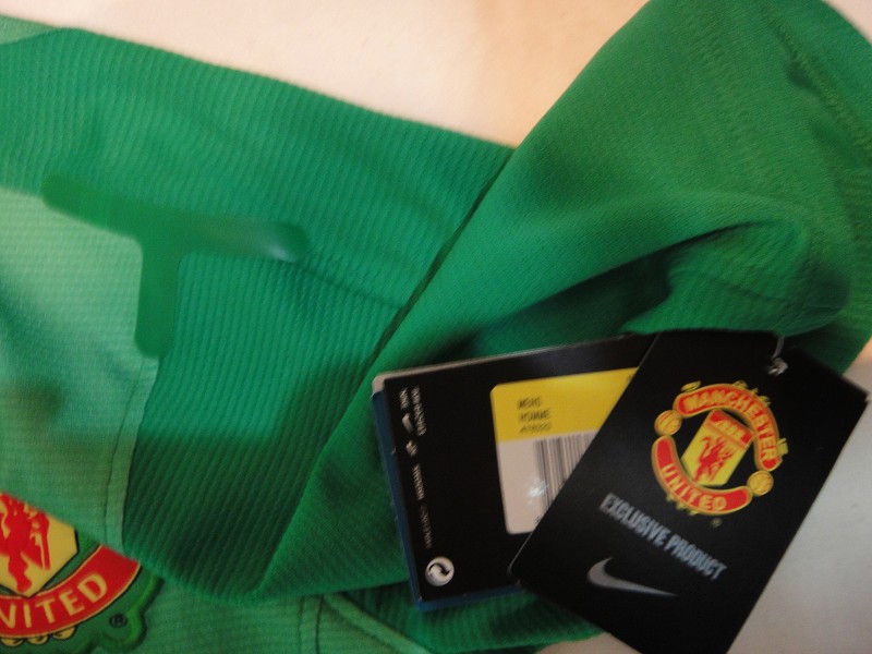 Elite Series Man Utd 13-14 Manchester United Goalkeeper Green Jersey