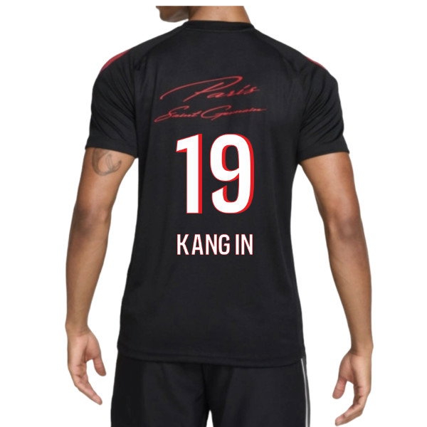 [DDJ] 2026-2027 PSG Strike Training Shirt (Black) (Kang In 19)