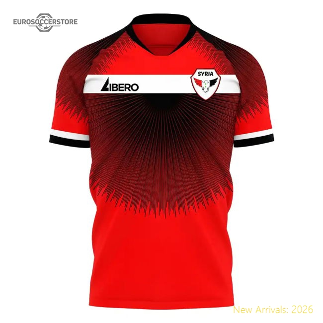 Top Syria Concept 20252026 Home Kit Breathable Moisturewicking