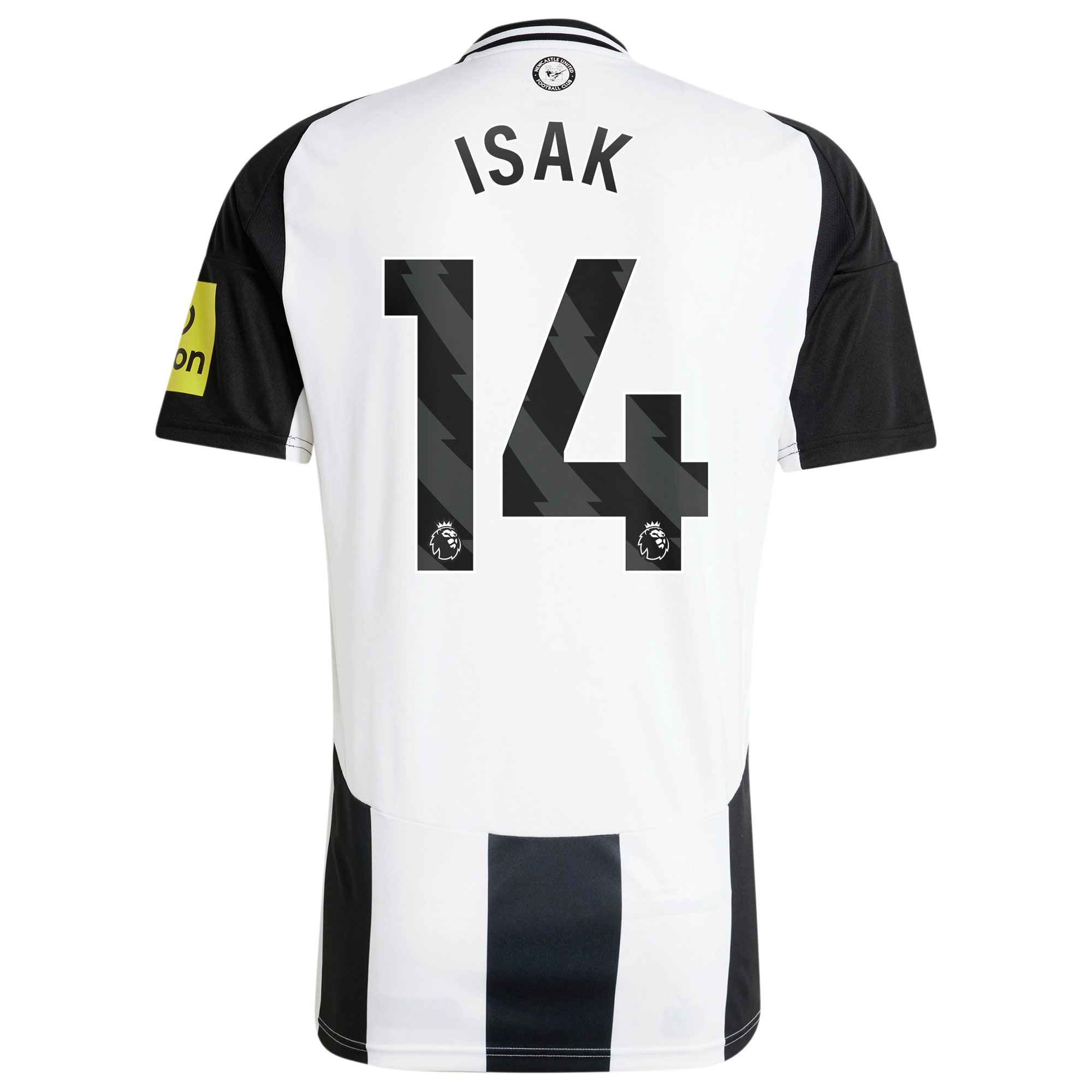[SJH] Alexander Isak Newcastle United 2024/25 Home Replica Player Jersey - Black