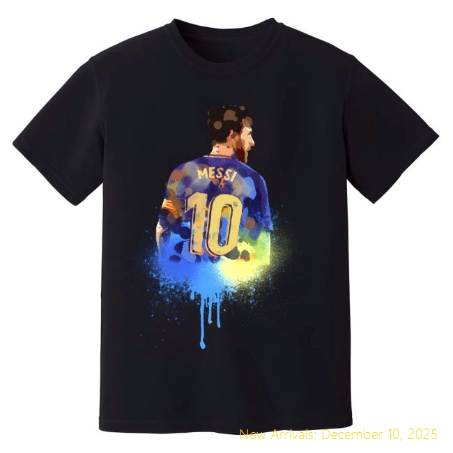 Barcelona (barca) T-shirt - Featuring Messi - El Clasico