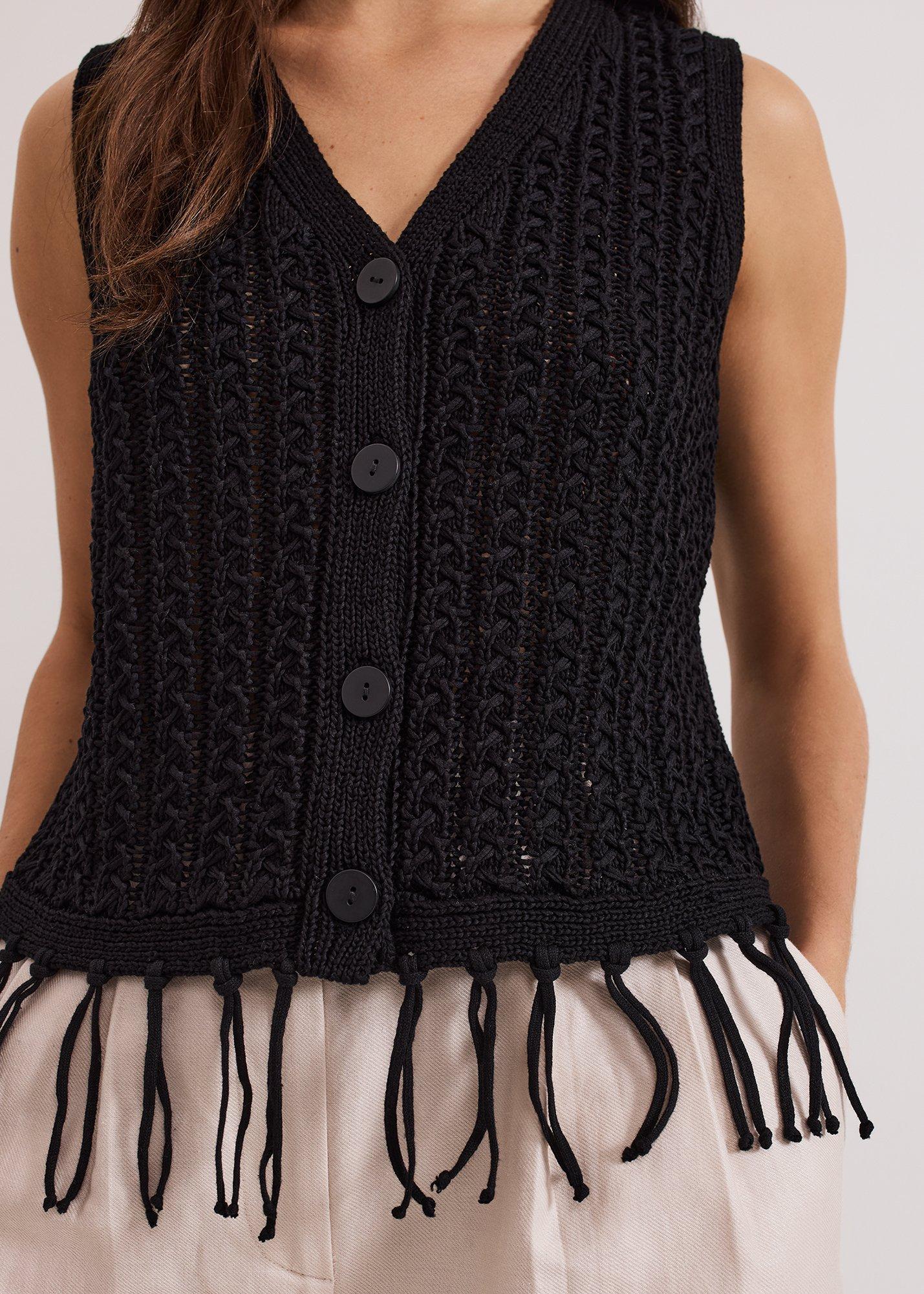 Quinn Fringe Waistcoat