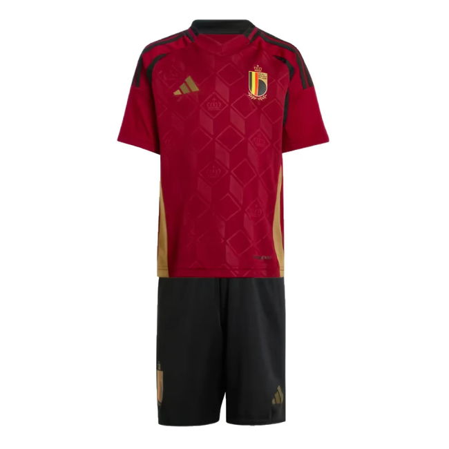 Authentic 2024-2025 Belgium Home Durable Tournament Jersey
