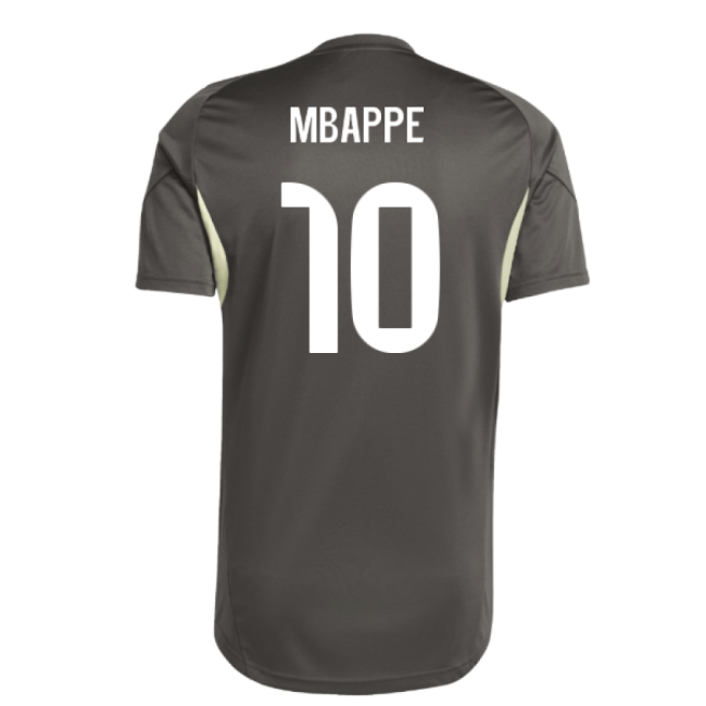 2025-2026 Real Madrid Training Jersey (Utility Grey) (Mbappe 10) - ...