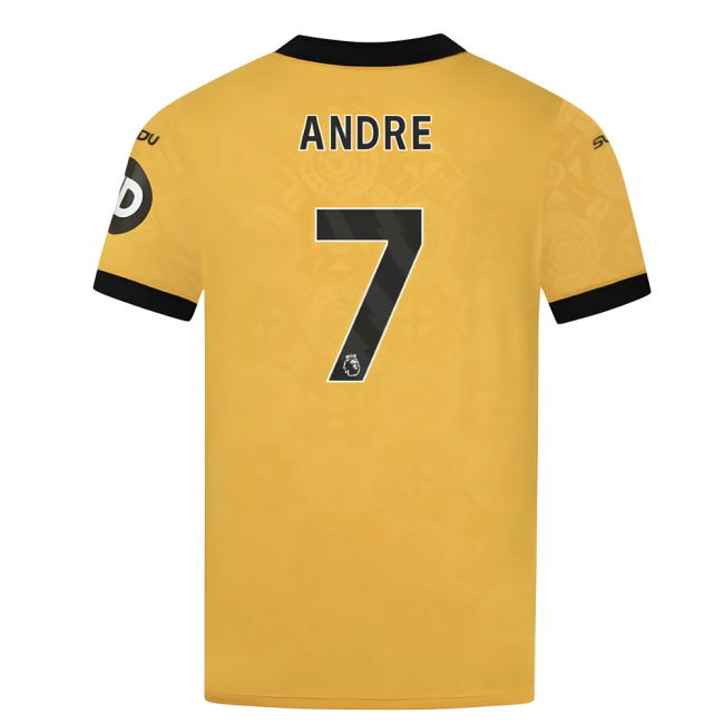 2025-2026 Wolves Home Shirt (Andre 7) | Timeless Design | Top Quality
