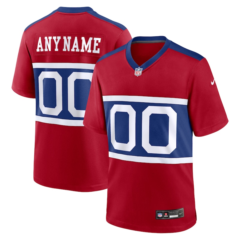 None  New York Giants Vintage Authentic Jersey Game Day Wear