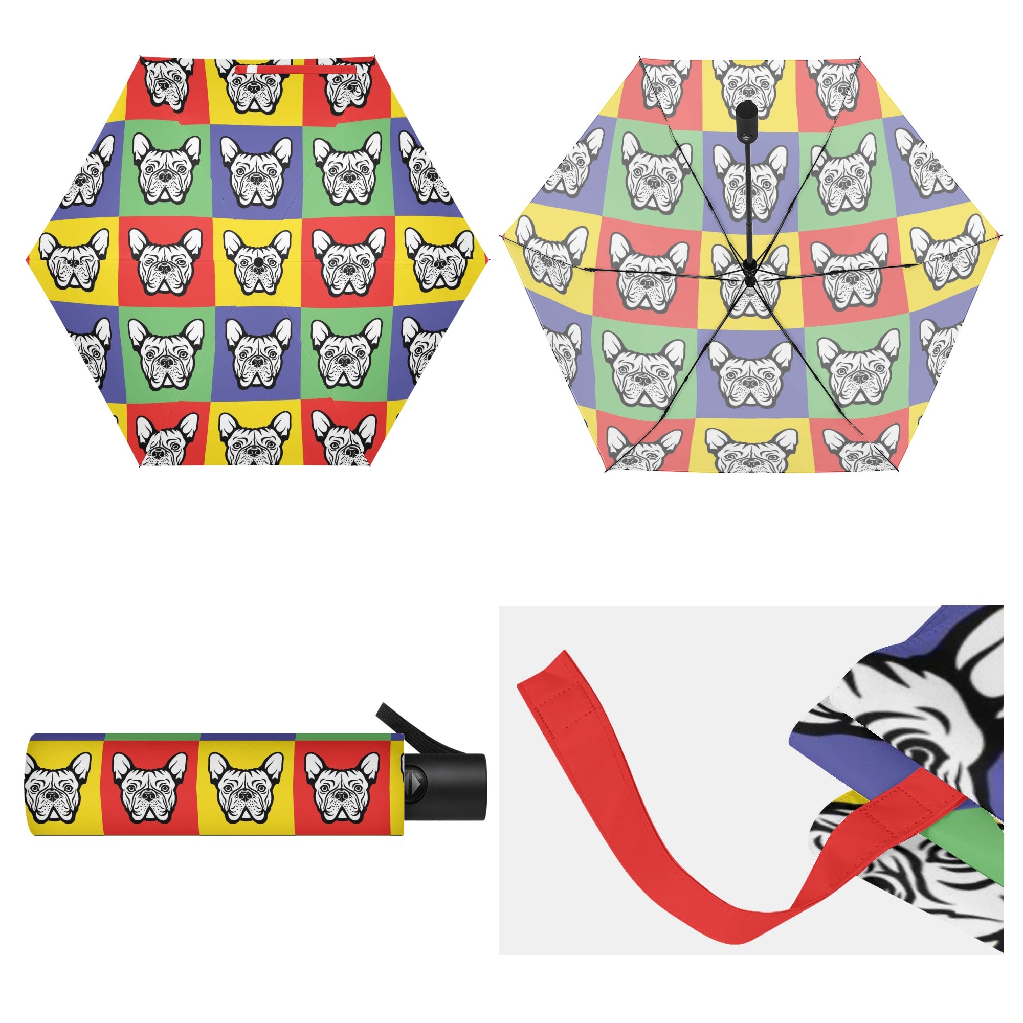 French Bulldog Bruno Umbrella Cute Frenchie Essential