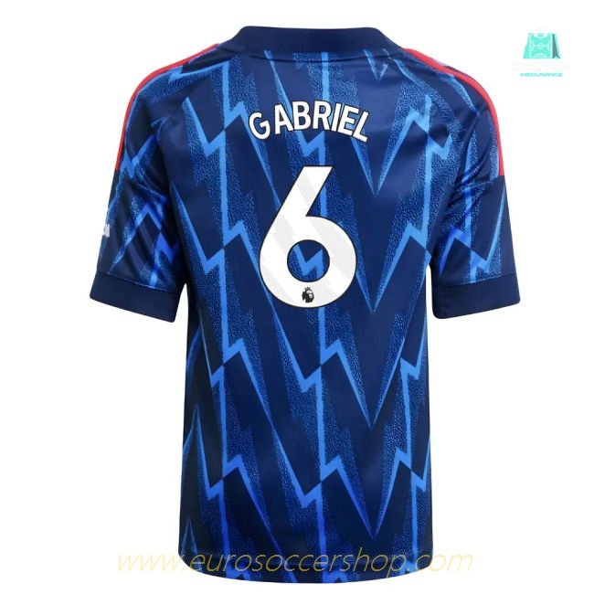 2025-2026 Arsenal Away Mini Kit (Gabriel 6)