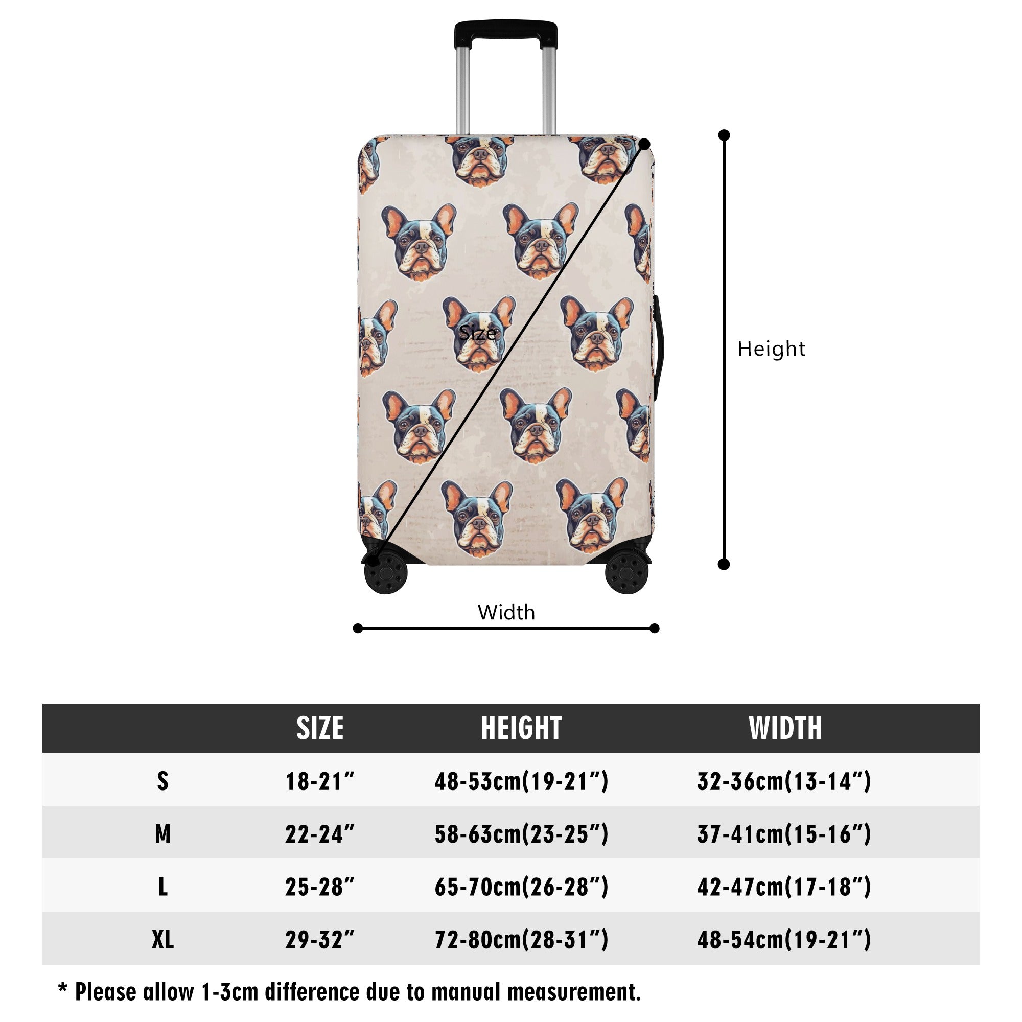 Culture-Inspired Trendy Louis - Luggage Cover for Everyday Wear