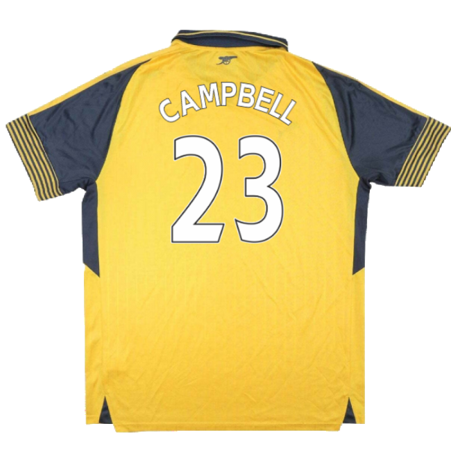 Fervent Arsenal Away Shirt Mint S Campbell #23 Top Tier Fresh Look...
