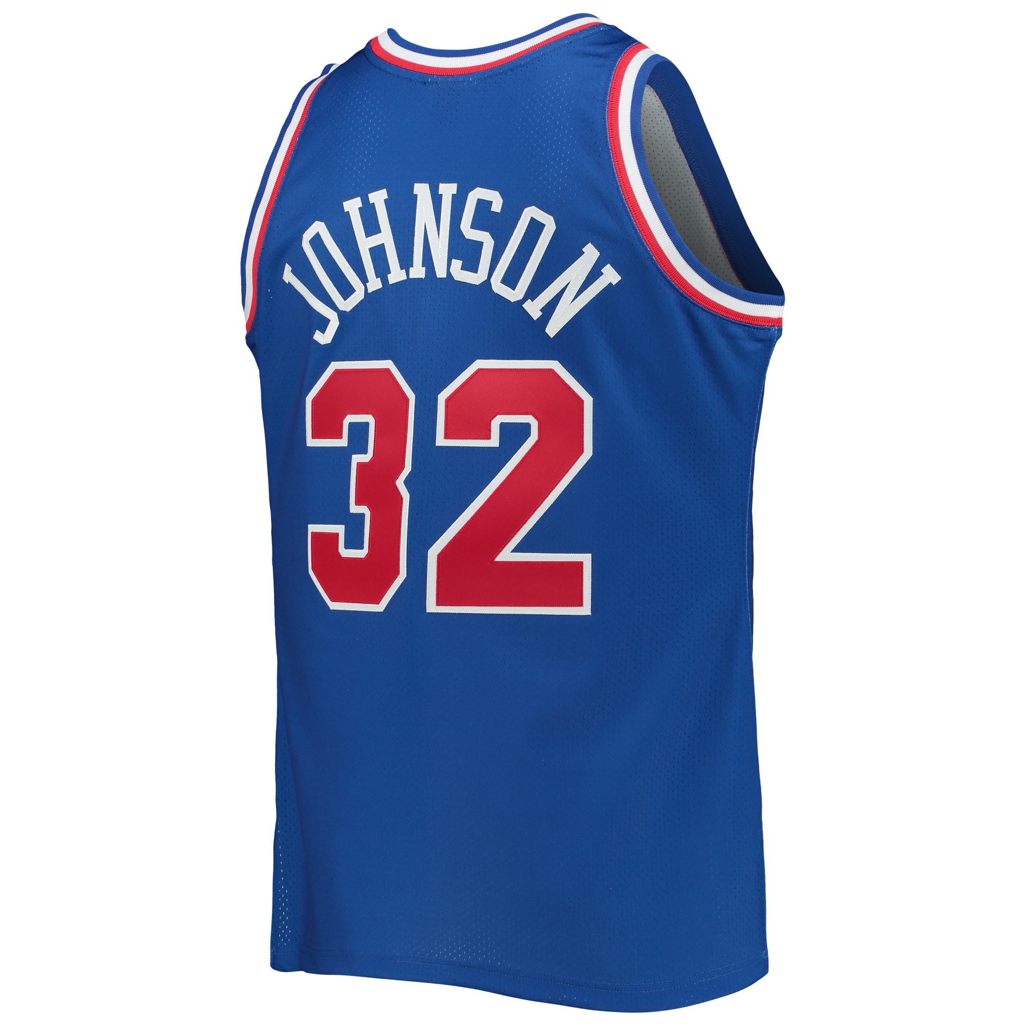 [NJP] Magic Johnson Western Conference Hardwood Classics 1992 NBA All-Star Game Authentic Jersey - Royal