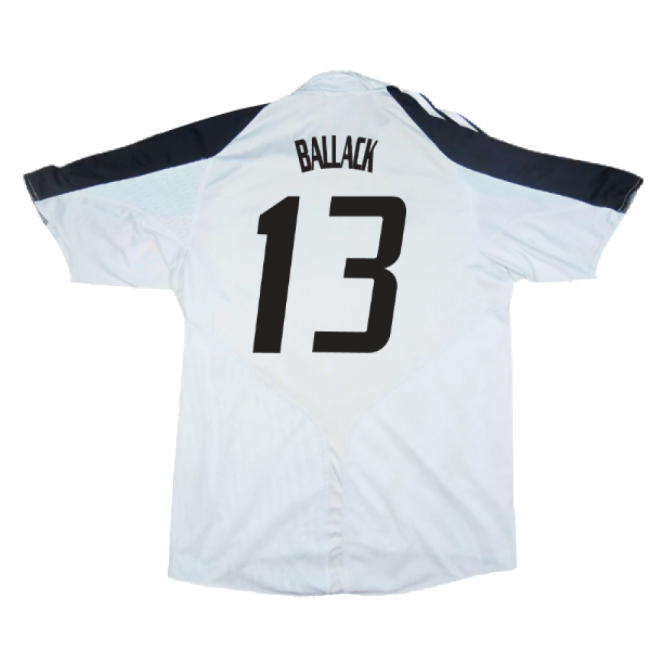Match Worn Style Germany Home Player Jersey 2004-2005 (Ballack 13)
