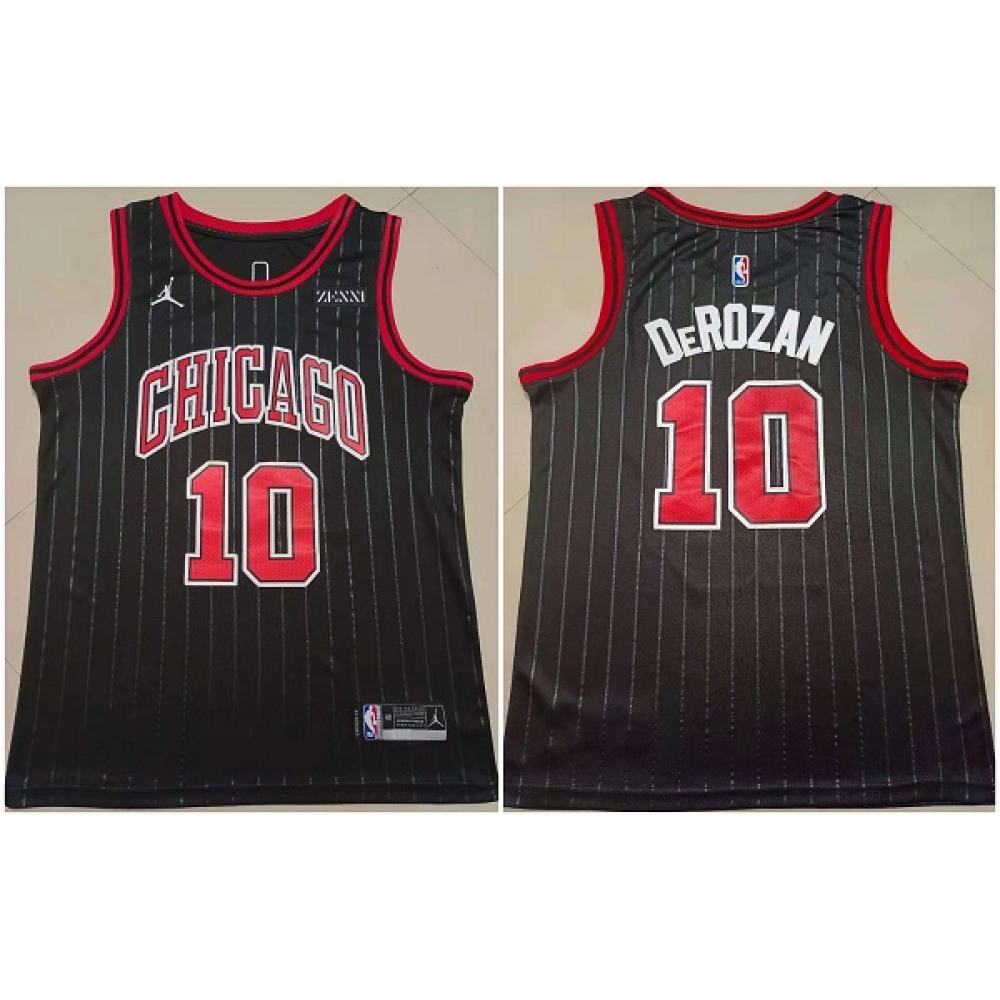 Performance Chicago Bulls 10 Black Jersey - - Game Day Essential