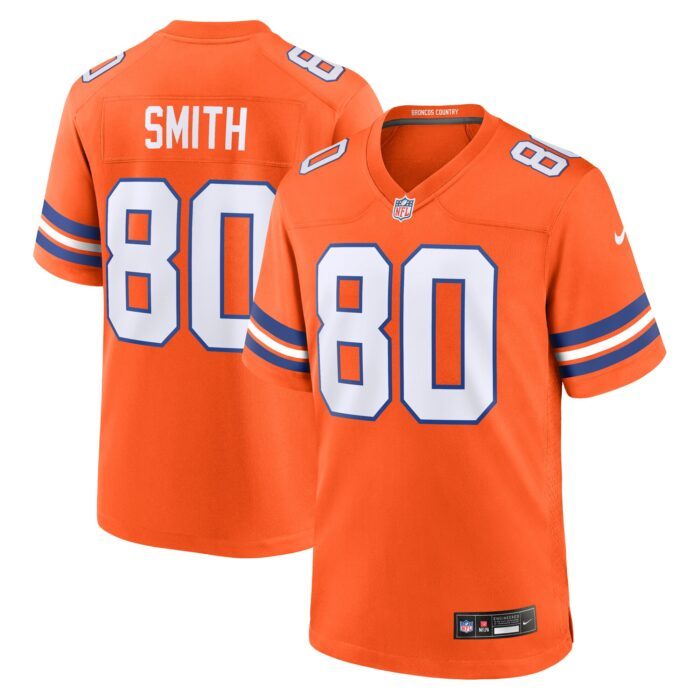 None Men's DEN Broncos Bold Top-Grade Jersey for NFL Fans
