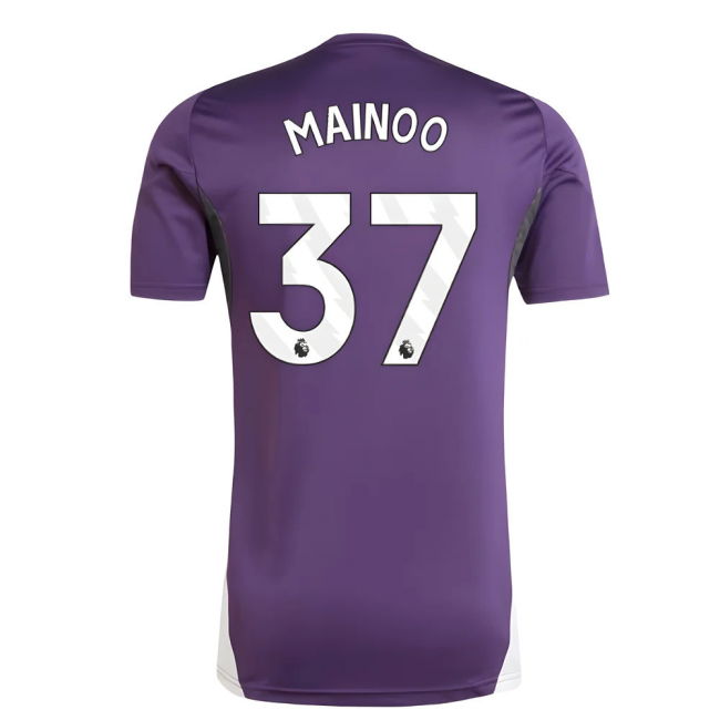 Man Utd Training Football Shirt 2025-20 - Mainoo 37 L M S