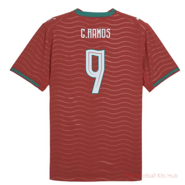 2026-2027 Portugal Authentic Home Shirt (G.Ramos 9)