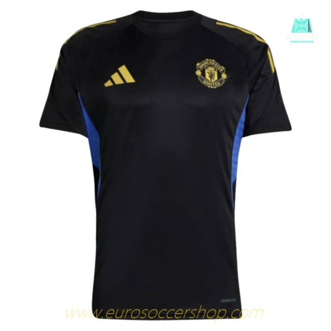 2025-2026 Man Utd EU Training Jersey (Black) - Kids (Rashford 10)