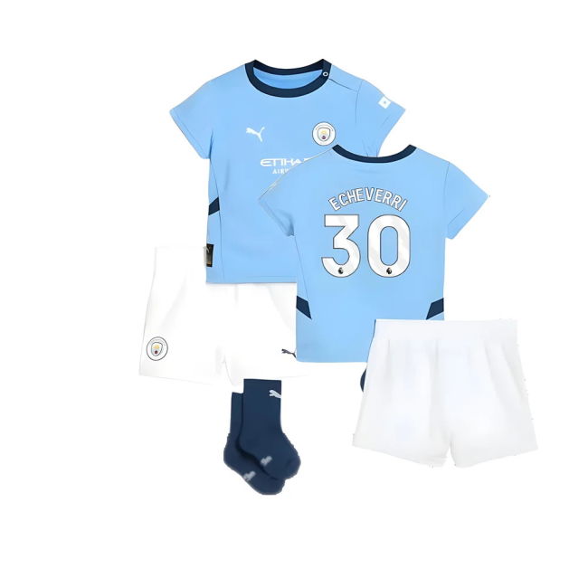 2024-20 Man City Soccer Jerseys top-grade Home Shirt - Adults