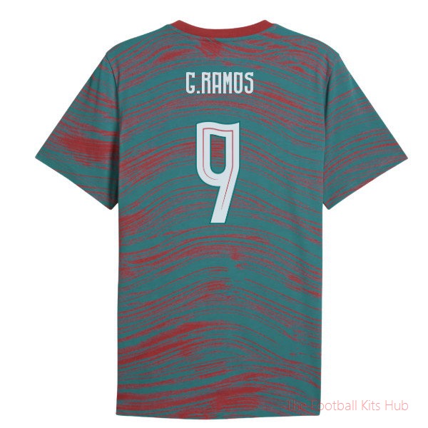 [LK] 2026/27 Portugal FtblCulture Tee AOP (Red) (G.Ramos 9)