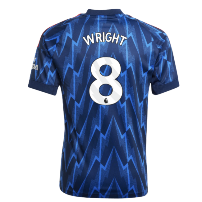 Arsenal Football Club Official 2025-2026 Home Shirt (Kids) (Wright ...