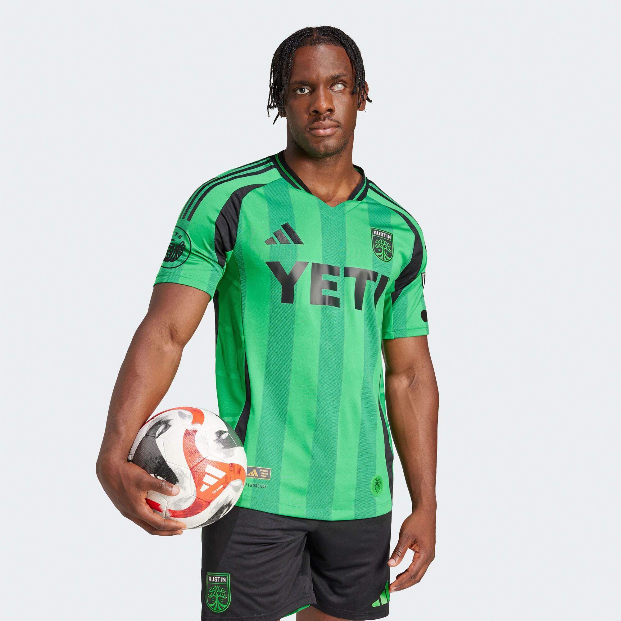 [SJH] Austin FC 2025 The Heartbeat Kit Authentic Jersey - Green