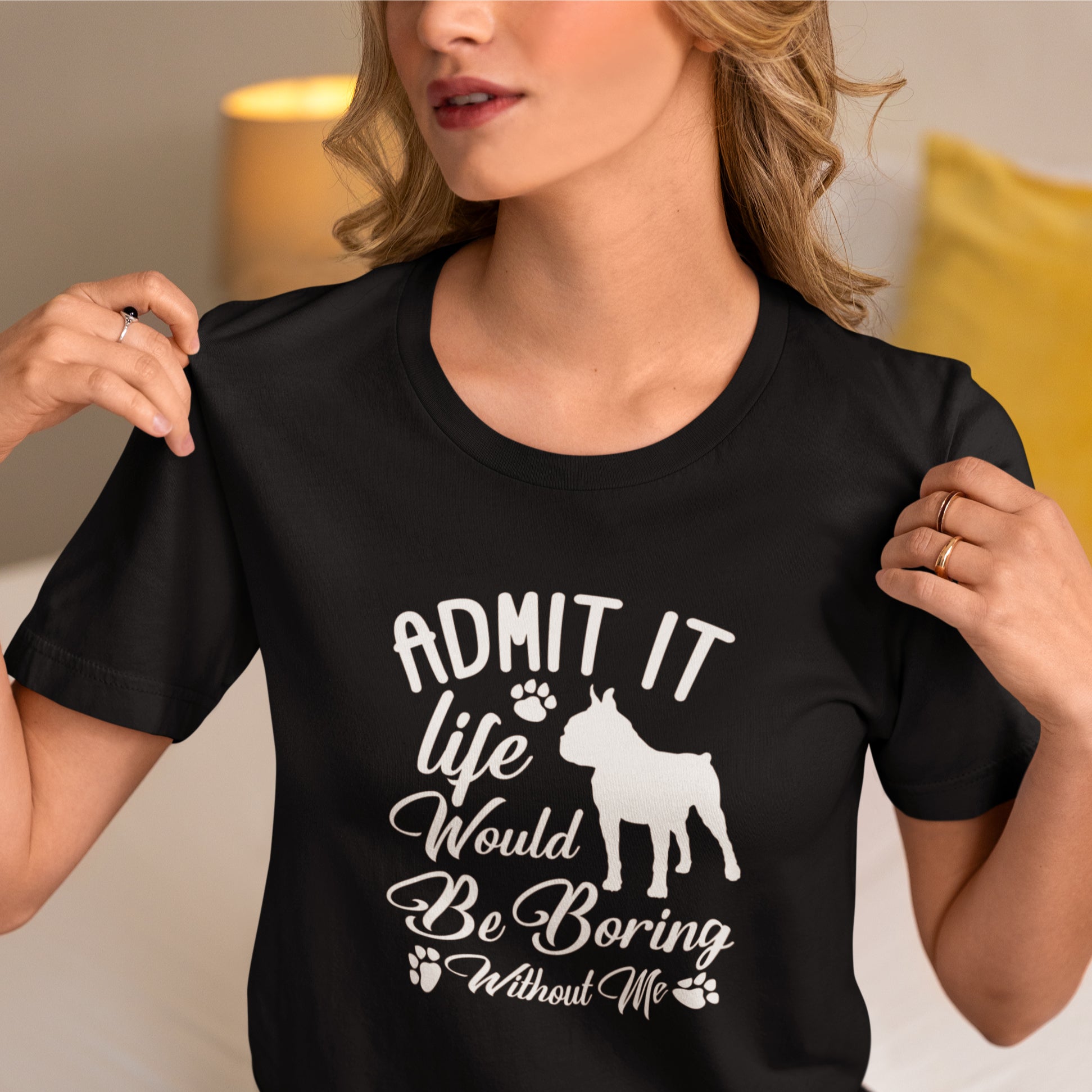 Lifestyle-Driven Rex - Unisex Tshirts For Boston Terrier Lovers for Home