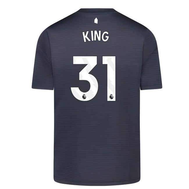 Everton 2025-20 Away Shirt King #31 L S Kids