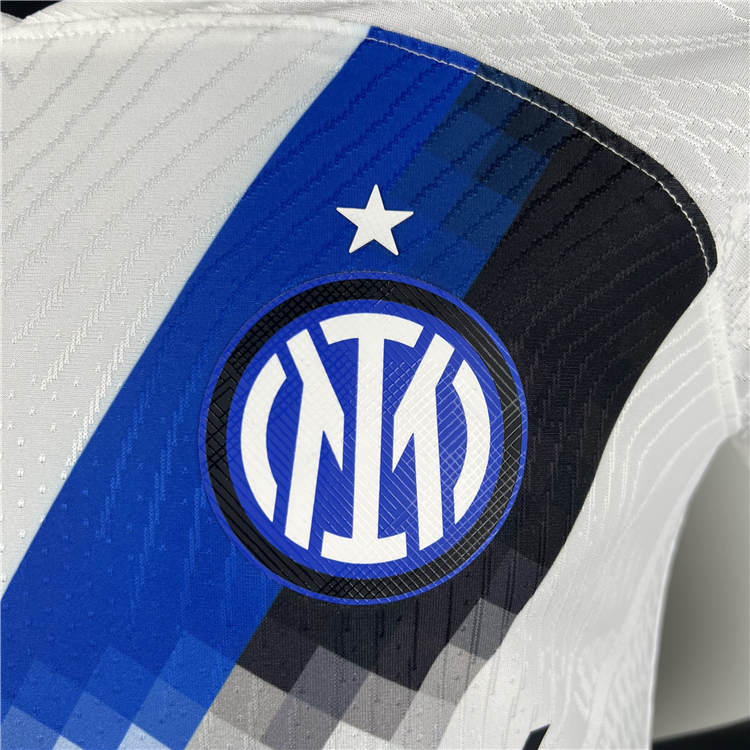 2324 Inter Milan Away White Soccer Jersey Football Shirt Authentic