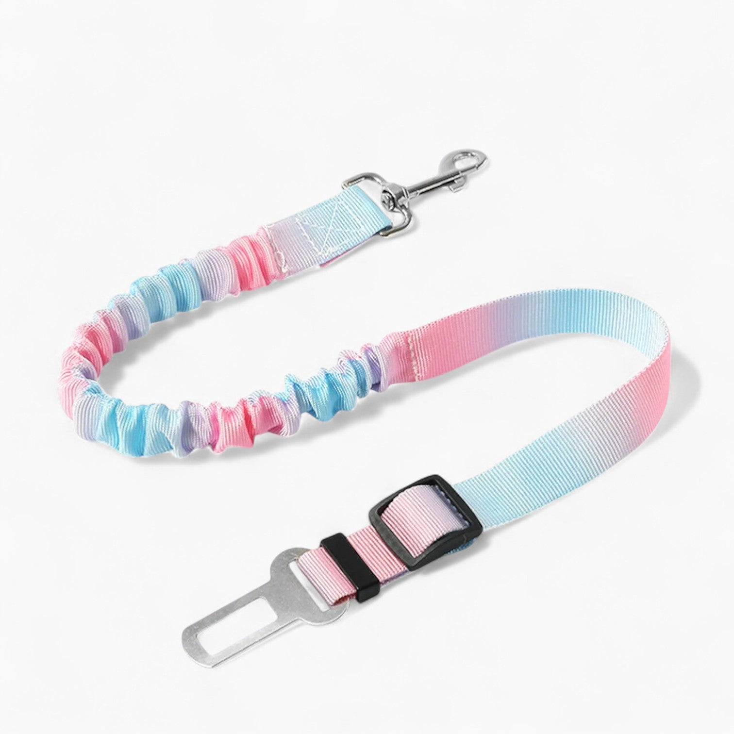 PawLuxe™ Frenchie Car Safety Seat Belt – Adjustable Anti-Rope Dog Seat Belt