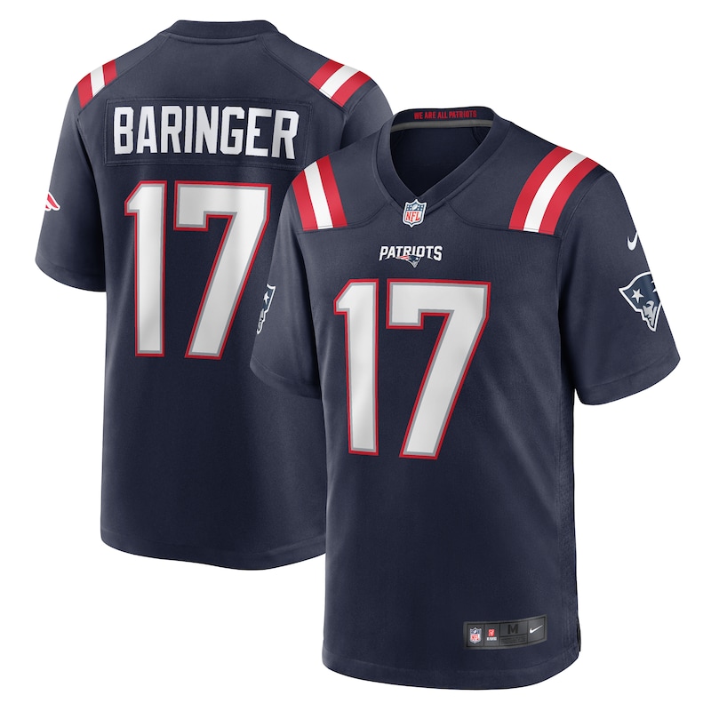 None Bryce Baringer New England Patriots Fan Favorite Team Fan Apparel