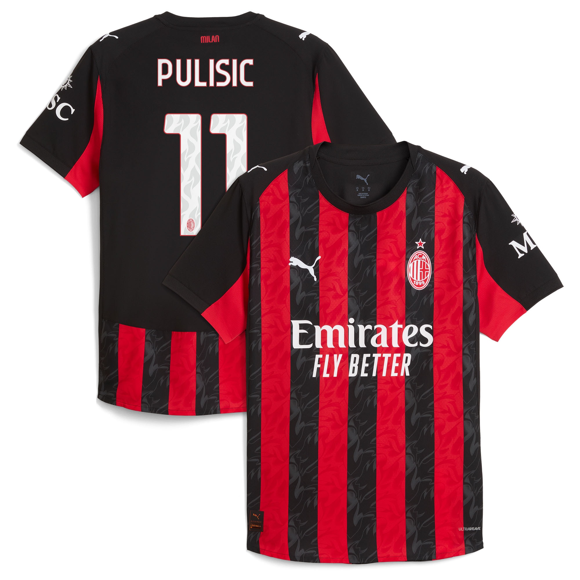 AC Milan Men's 2025 Elite Authentic - Official Merchandise - Get