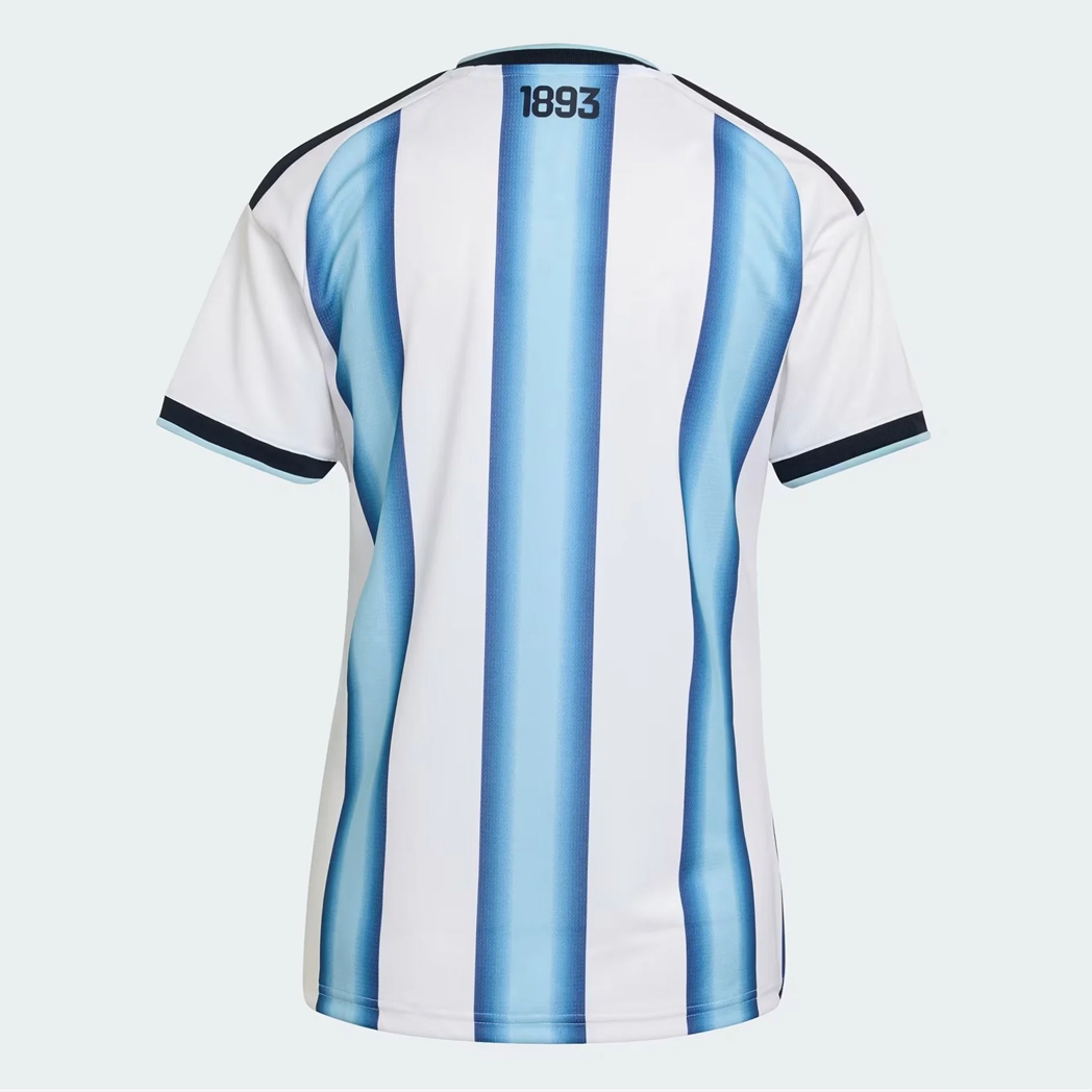 Argentina 2026 Home Jersey | Women's 3-Star Albiceleste Football Shirt