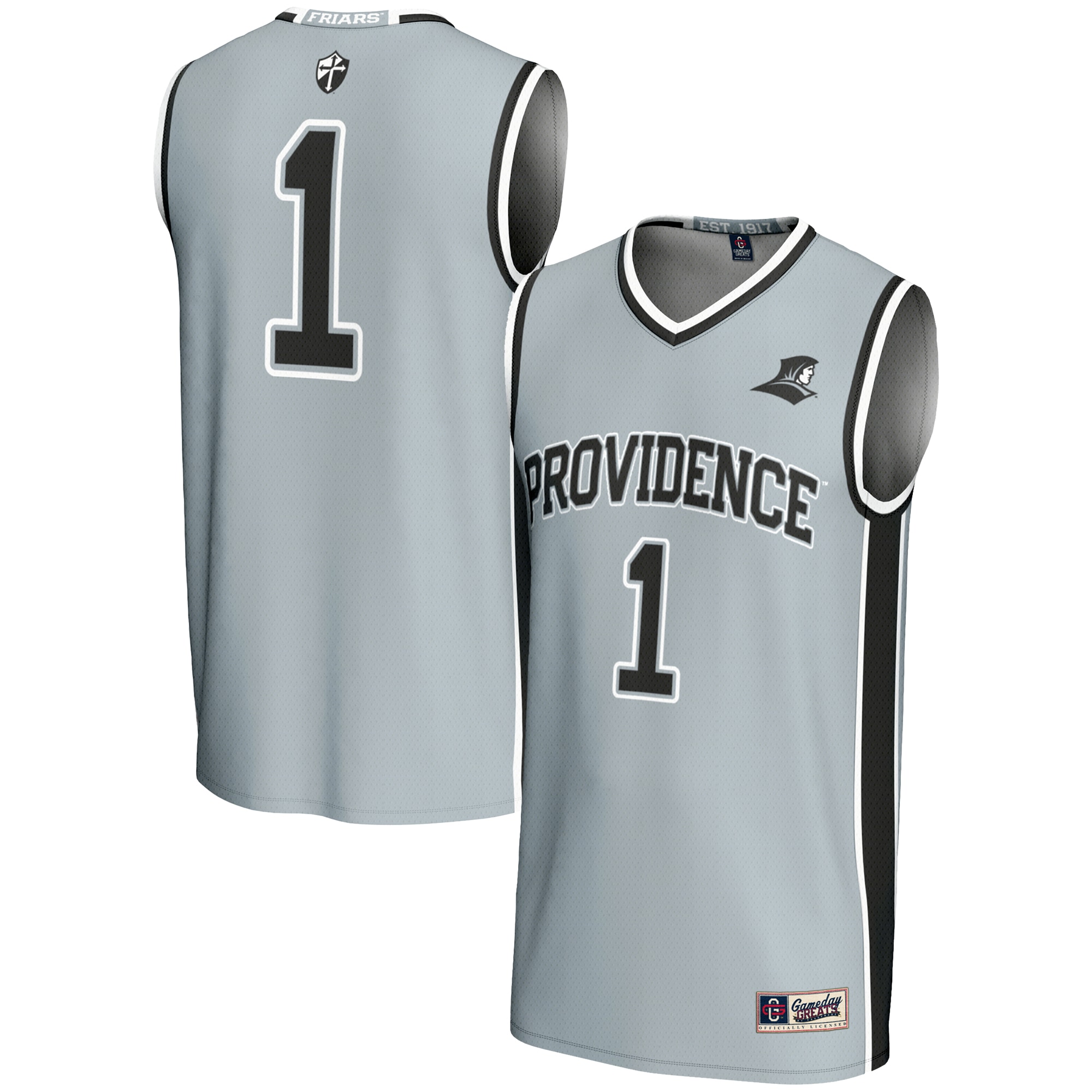 [NJP] Providence Friars GameDay Greats Lightweight Basketball Jersey - Silver