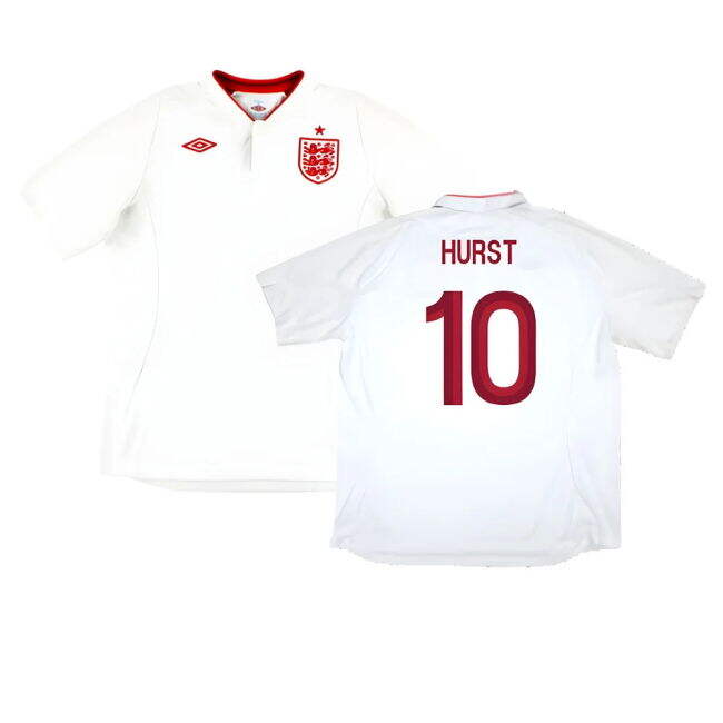 Advantages England 2012-13 Home (XXXL) (Very Good) (Hurst 10) Playful