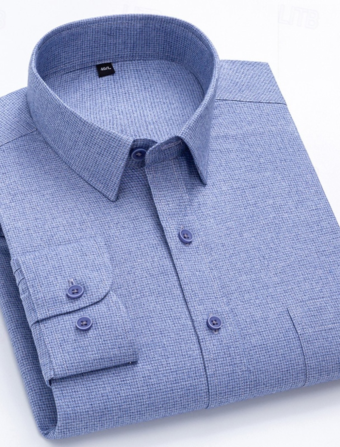 Men's Shirt Dress Button Up Plain Wedding Party Red Royal Blue Sky