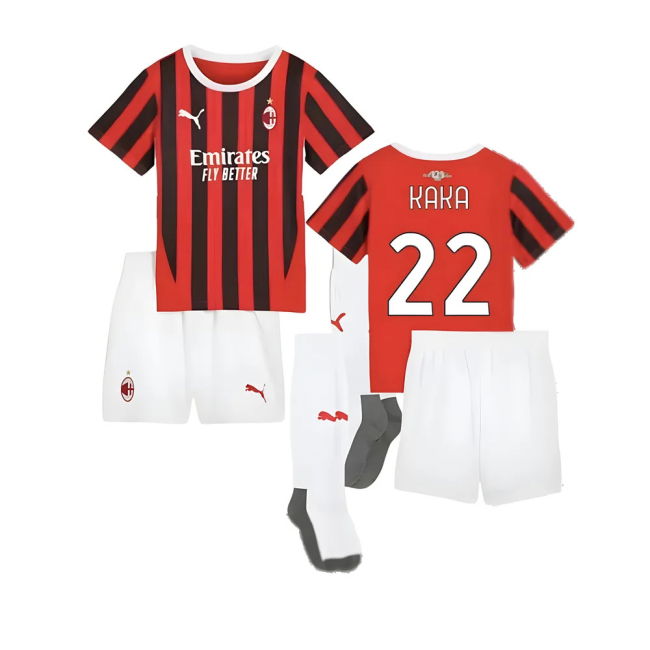 Committed Acm Ac Milan Home Mini Kit Kaka #22 High Performance Upd...