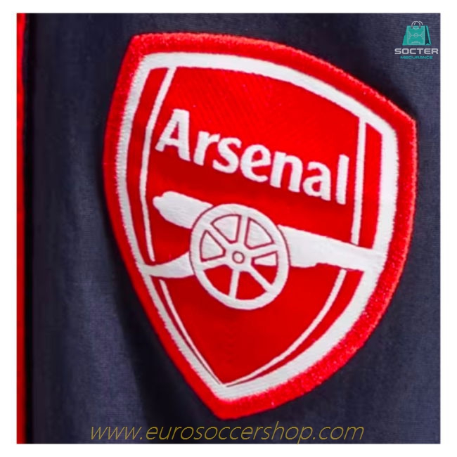 2023-2024 Arsenal Woven Tracksuit Bottoms (Navy)