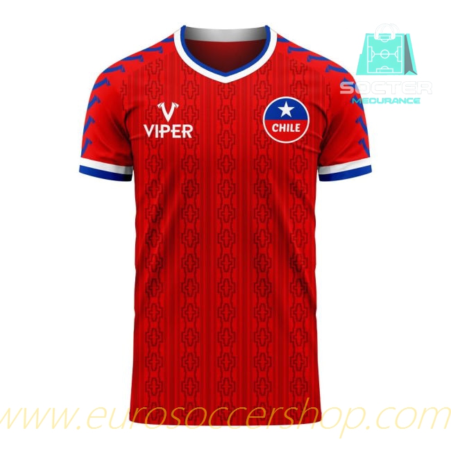 2025-26 Edition Fan Edition Chile Home Football Shirt (Custom)