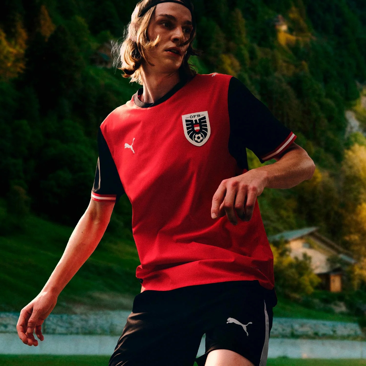 Austria 2026 Home Men's Jersey - Adventurous Red Fan Edition