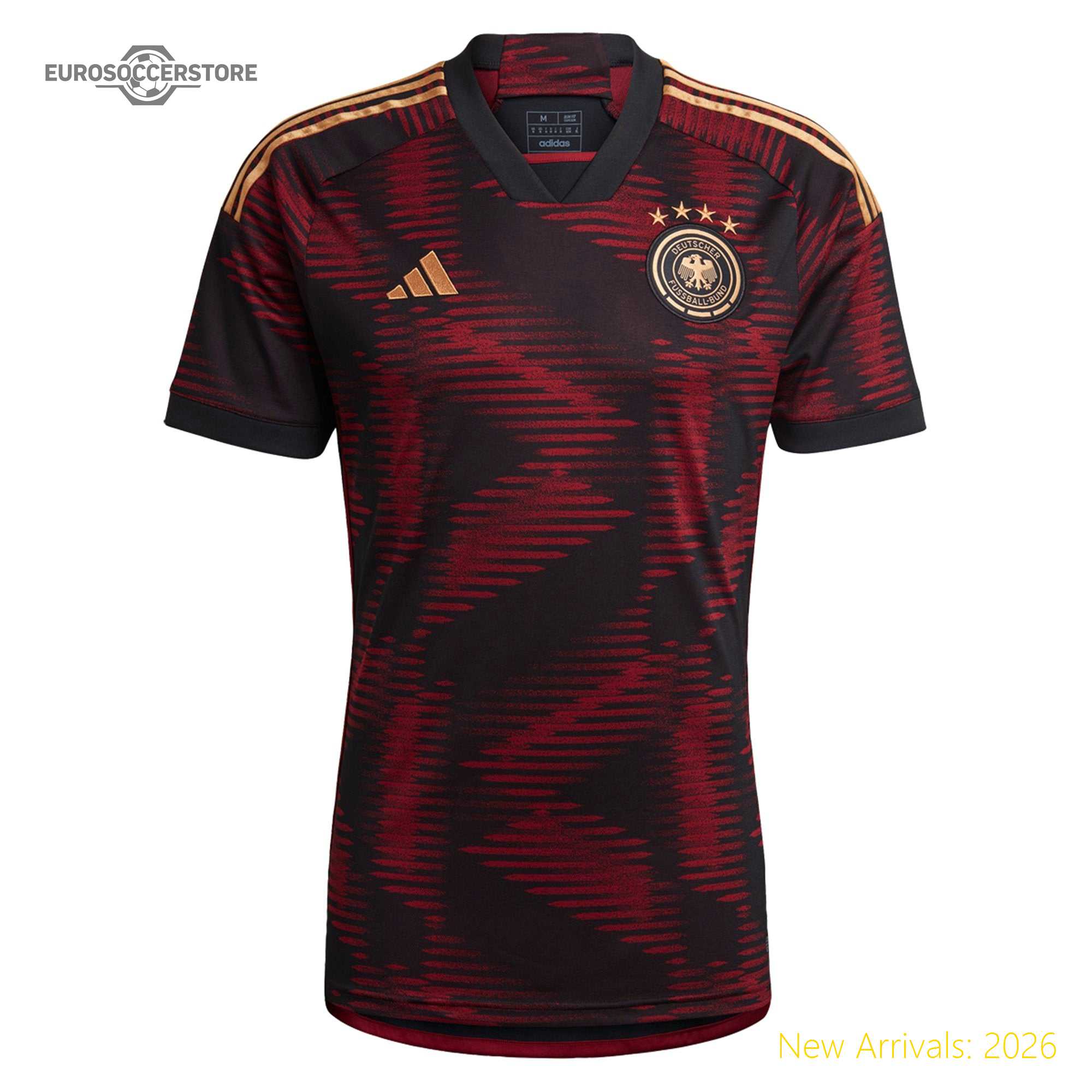 Sleek Design Men Ger Team Away Premium-quality Jersey 2022