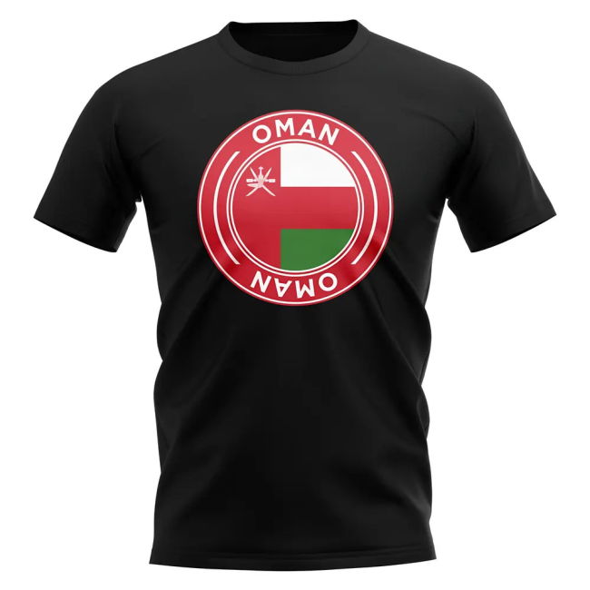 Oman Football Badge T-Shirt (Back)