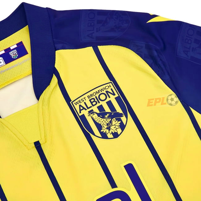 2024-20 West Brom superior Away Shirt - Adults | genuine
