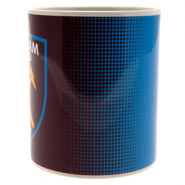 West Ham United FC Halftone Mug