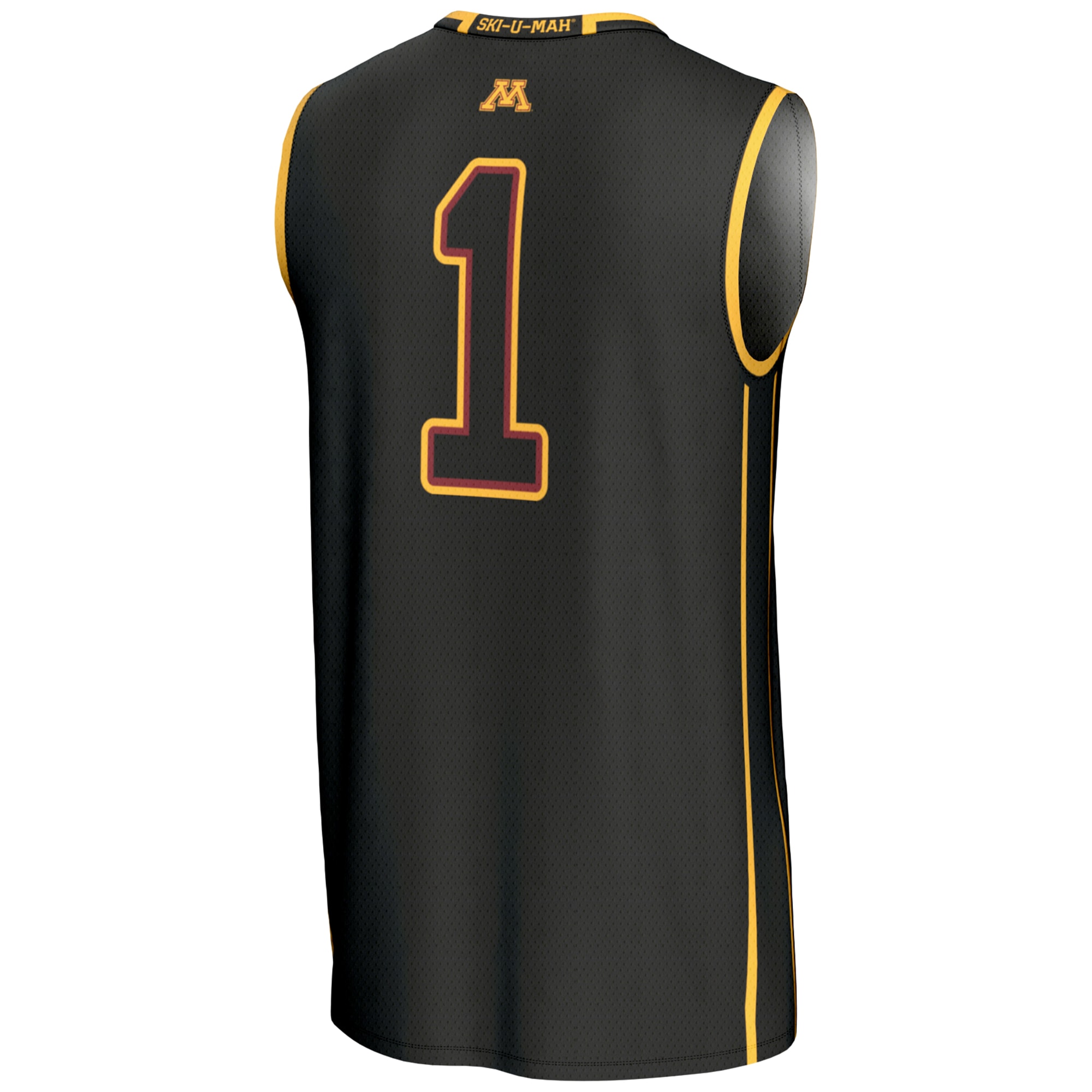 [NJP] Minnesota Golden Gophers GameDay Greats Youth Lightweight Basketball Jersey - Black