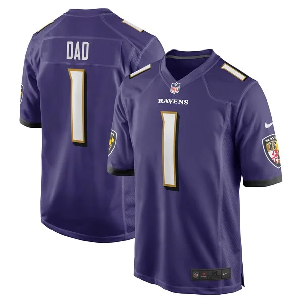 Performance Baltimore Ravens Game Jersey - Premium Purple NFL Fan J...